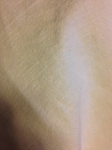 closeup of skirt fabric